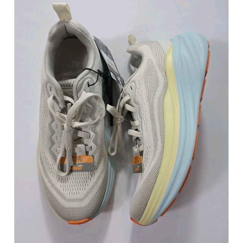 Avia Comfort Running Shoes Women's 7W Wide Width Odor Control NWT Beige - Picture 2 of 8